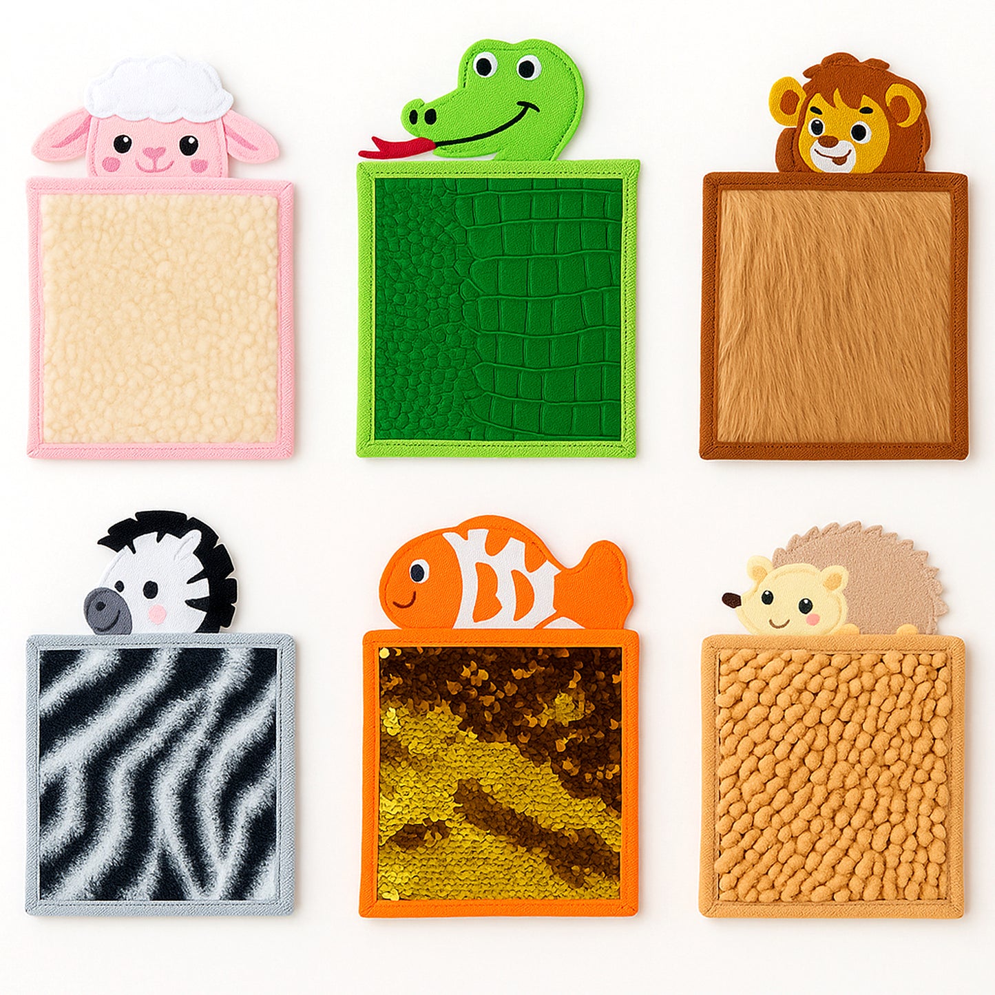 Mini Alfombrillas Animales Sensoriales “Textura & Color”