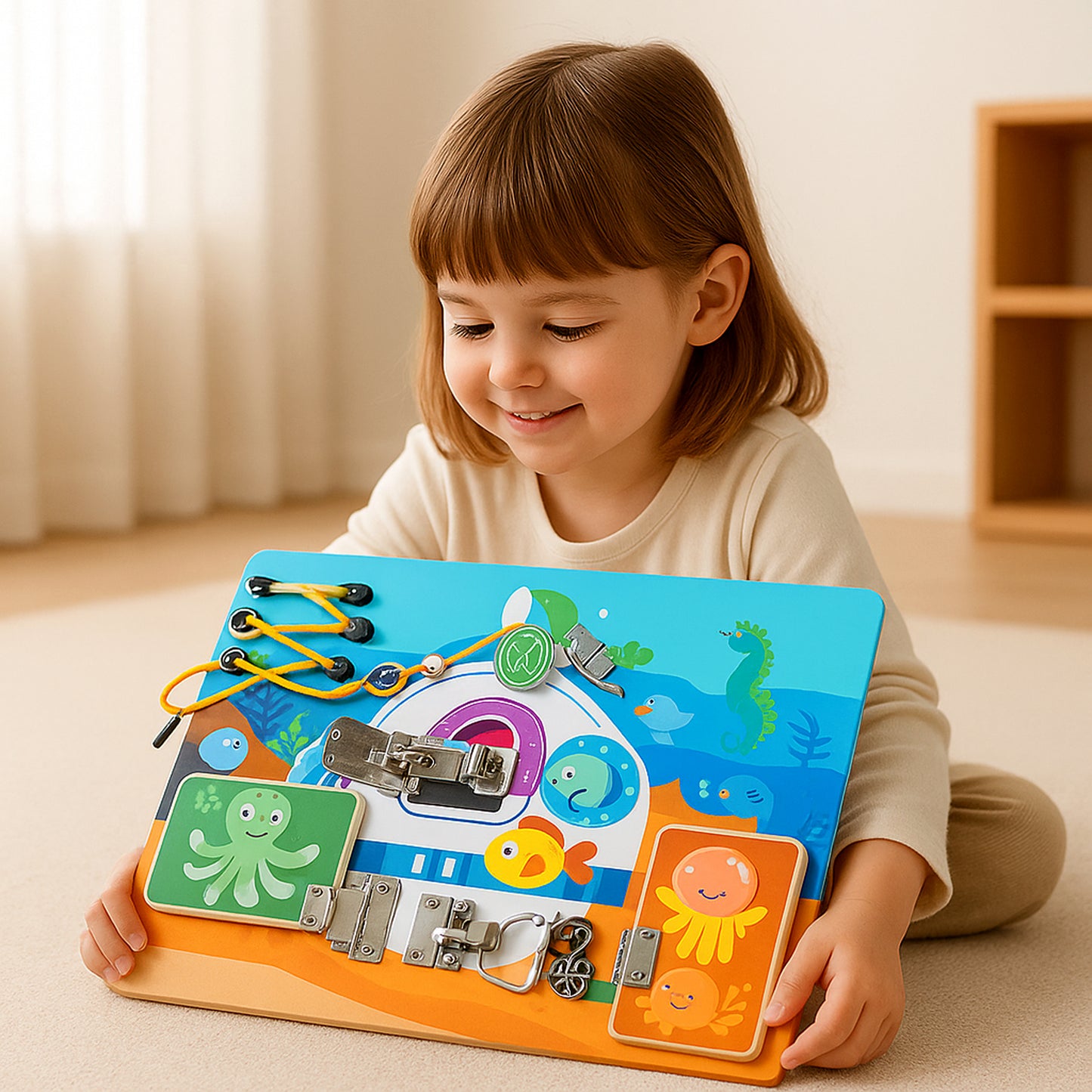 Tablero Sensorial Submarino Explora