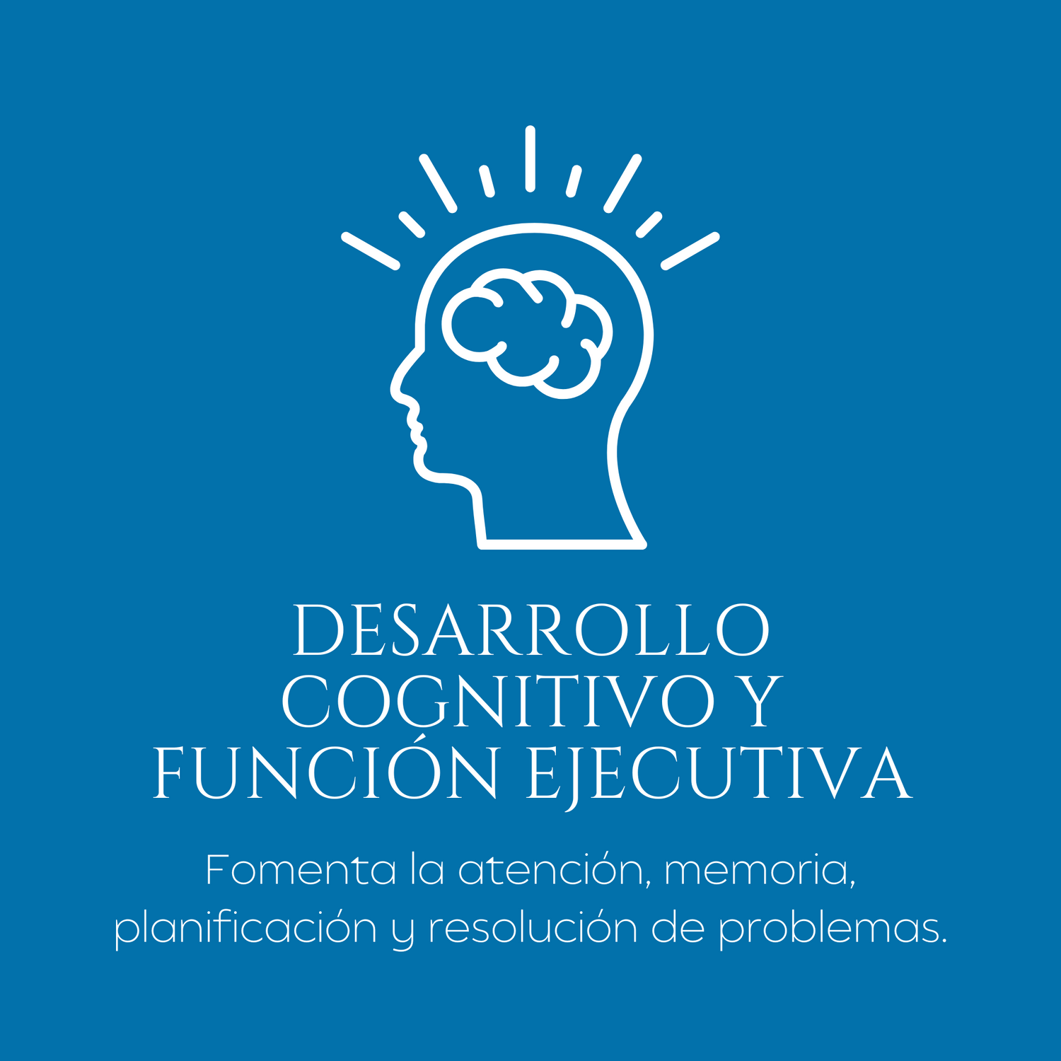 Desarrollo Cognitivo y Función Ejecutiva