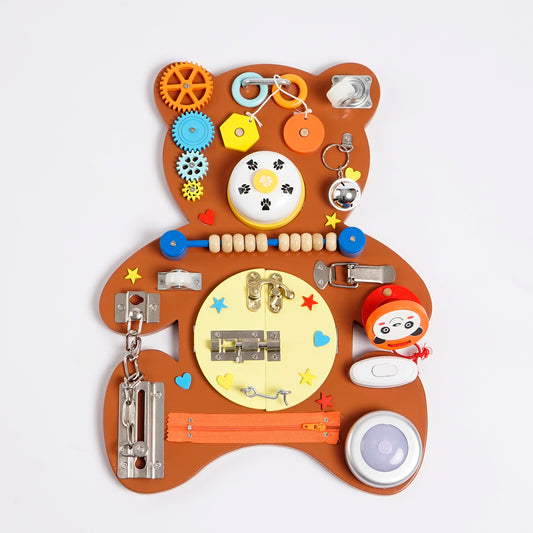 Tablero Sensorial “Osito Explorador”