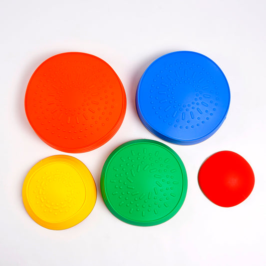 Piedras de Río Sensoriales de Equilibrio